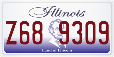 IL license plate Z689309