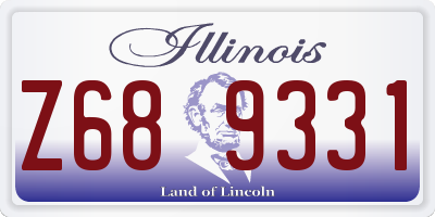 IL license plate Z689331