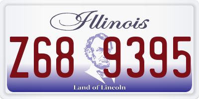 IL license plate Z689395
