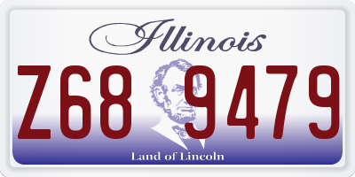 IL license plate Z689479