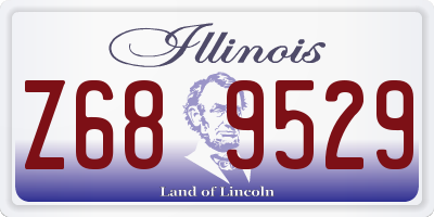 IL license plate Z689529