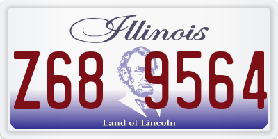 IL license plate Z689564