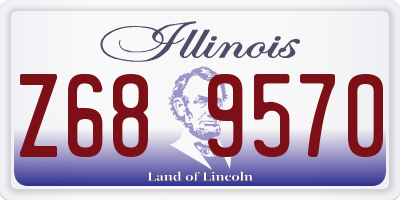 IL license plate Z689570