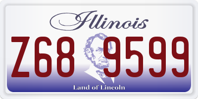 IL license plate Z689599