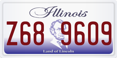 IL license plate Z689609