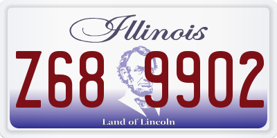 IL license plate Z689902
