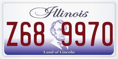 IL license plate Z689970