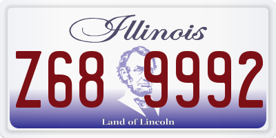 IL license plate Z689992