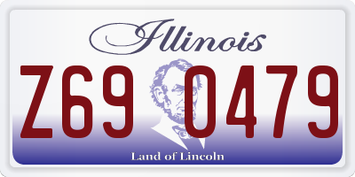 IL license plate Z690479