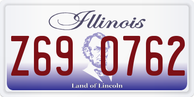 IL license plate Z690762