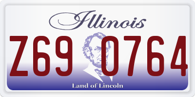 IL license plate Z690764