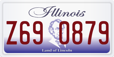 IL license plate Z690879