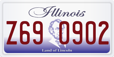 IL license plate Z690902
