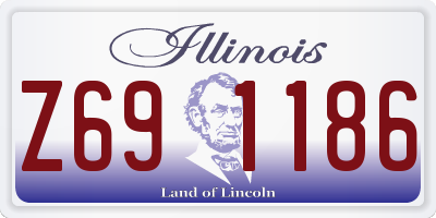IL license plate Z691186