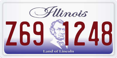 IL license plate Z691248