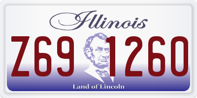 IL license plate Z691260