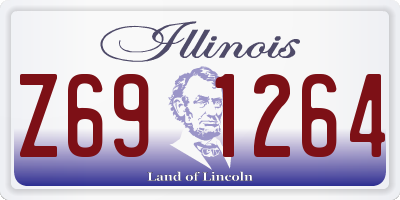 IL license plate Z691264