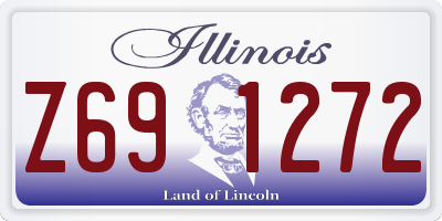 IL license plate Z691272