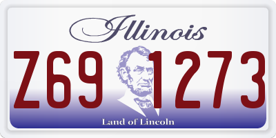 IL license plate Z691273