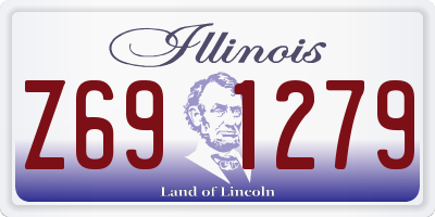 IL license plate Z691279