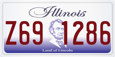 IL license plate Z691286