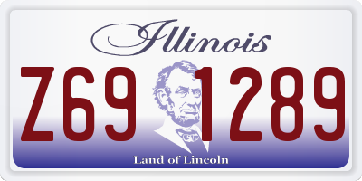 IL license plate Z691289