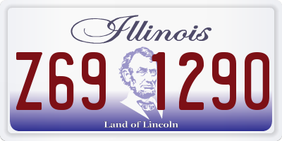 IL license plate Z691290