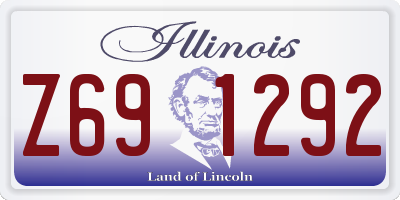 IL license plate Z691292