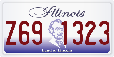 IL license plate Z691323