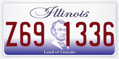 IL license plate Z691336