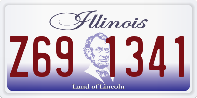 IL license plate Z691341