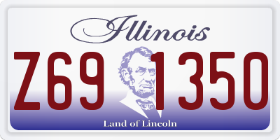 IL license plate Z691350