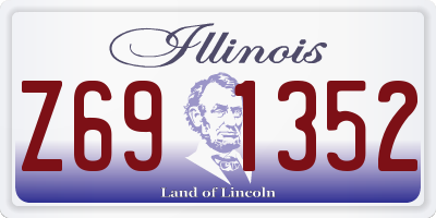 IL license plate Z691352