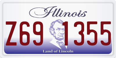 IL license plate Z691355