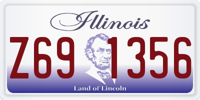 IL license plate Z691356
