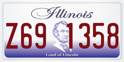 IL license plate Z691358