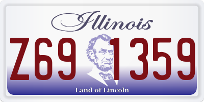 IL license plate Z691359