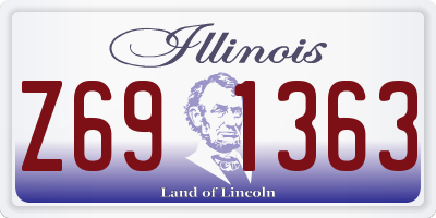 IL license plate Z691363