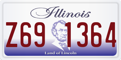 IL license plate Z691364