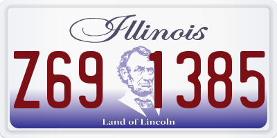 IL license plate Z691385