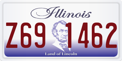 IL license plate Z691462