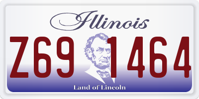 IL license plate Z691464