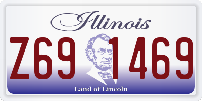 IL license plate Z691469