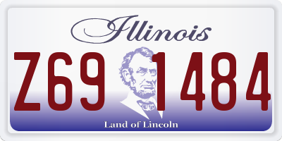 IL license plate Z691484