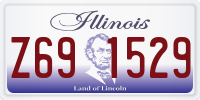 IL license plate Z691529