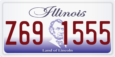 IL license plate Z691555
