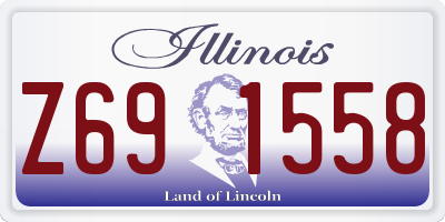 IL license plate Z691558