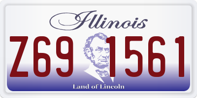 IL license plate Z691561