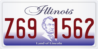 IL license plate Z691562