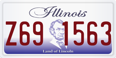 IL license plate Z691563